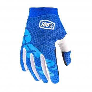 100% ITRACK Gloves Blue 0