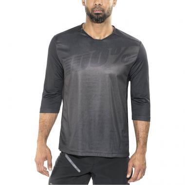 100% AIRMATIC 3/4 Sleeved Jersey Black 0