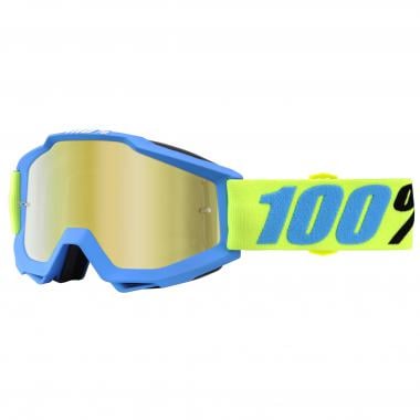 Goggle 100% ACCURI BELIZE Blau/Gelb Spiegelglas 0