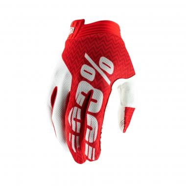 100% ITRACK Gloves Red 0