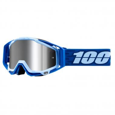 100% RACECRAFT PLUS (+) RODION Goggles Blue Iridium Lens 0