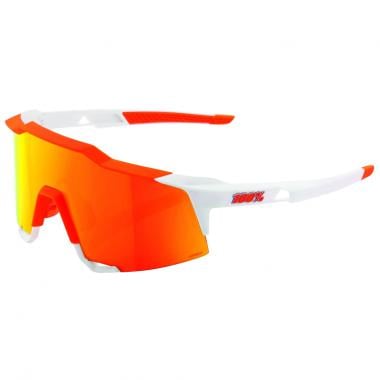 Sonnenbrille 100% SPEEDCRAFT Weiß Hiper Iridium 0