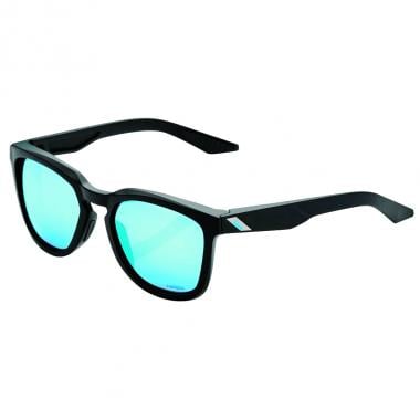 100% HUDSON Sunglasses Black Iridium 0