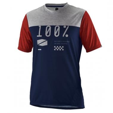 100% AIRMATIC Short-Sleeved Jersey Blue 0