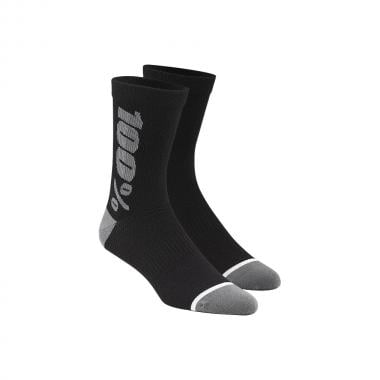 100% RYTHYM MERINO WOOL PERFORMANCE Socks Black/Grey 0