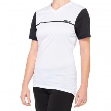 Maillot 100% RIDECAMP Femme Manches Courtes Blanc 100% Probikeshop 0