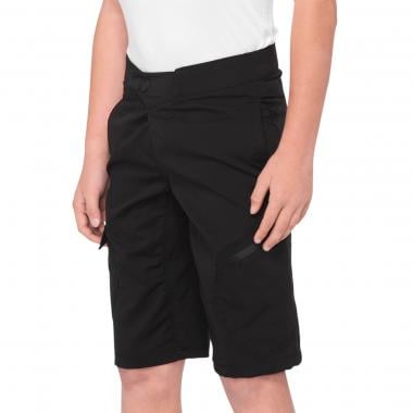 100% RIDECAMP Kids Shorts Black 0