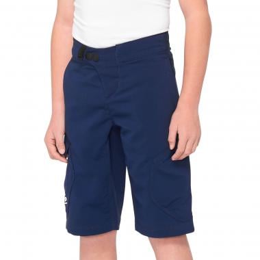 100% RIDECAMP Kids Shorts Blue 0