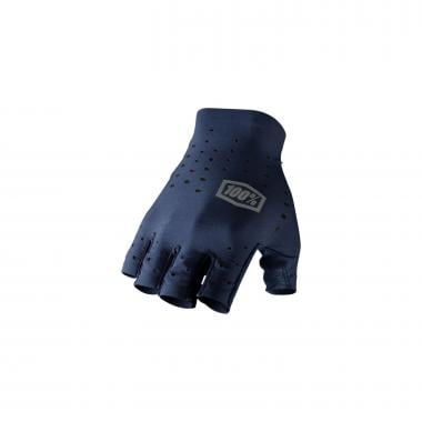 100% SLING Short Finger Gloves Blue 0
