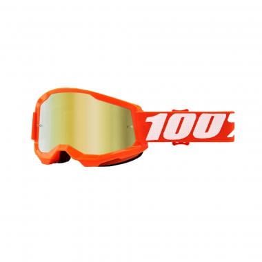 Masque 100% STRATA 2 Orange Écran Iridium 2021