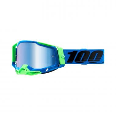 100% RACECRAFT 2 FREMONT Goggles Blue Iridium Lens  0