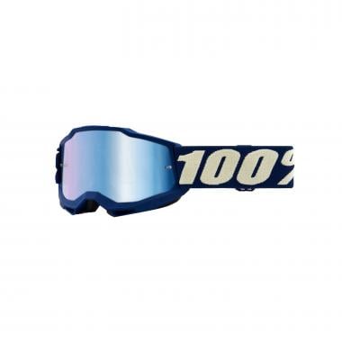100% ACCURI 2 DEEPMARINE Kids Goggles Blue Iridium Lens  0
