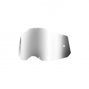 Ersatzglas für Goggle 100% RACECRAFT 2 / ACCURI 2 / STRATA 2 Iridium Silber  0