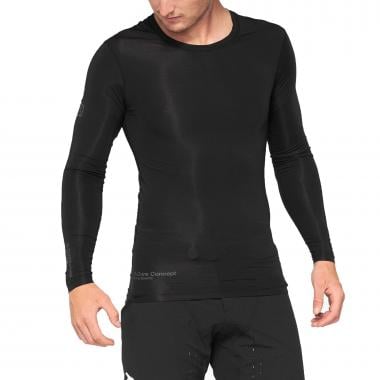 100% R-CORE CONCEPT Long-Sleeved Jersey Black  0