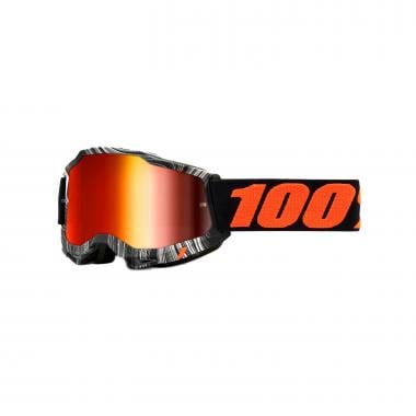 Goggle 100% ACCURI 2 GEOSPACE Schwarz Glasfarbe Iridium  0