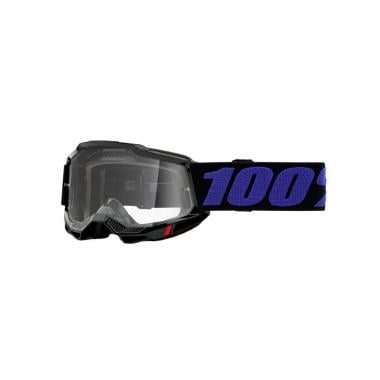 100% ACCURI 2 Kids Goggles MOORE Black Transparent Lens 0