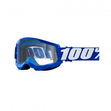 Masque 100% STRATA 2 Bleu Écran Transparent  100% Probikeshop 0