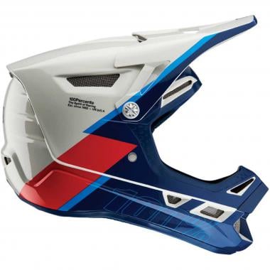 MTB-Helm 100% AIRCRAFT COMPOSITE Blau/Weiß/Rot 0