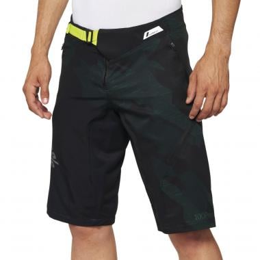 Pantaloni Corti 100% AIRMATIC Nero/Verde/Mimetico - Edizione Limitata