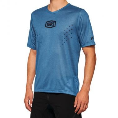 100% AIRMATIC MESH Short-Sleeved Jersey Blue 0