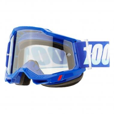 Masque 100% ACCURI 2 Bleu Écran Transparent 100% Probikeshop 0