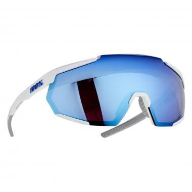 100% RACETRAP 3.0 Sunglasses Mat White HiPER Iridium 0