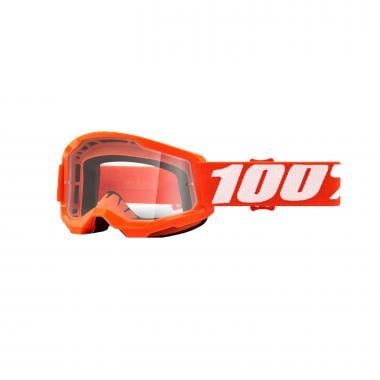Gafas máscara 100% STRATA 2 Niño Naranja Lente transparente 0