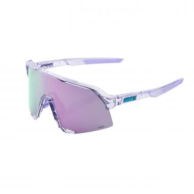 Sonnenbrille 100% S3 Violett Durchscheinend HiPER Iridium 0