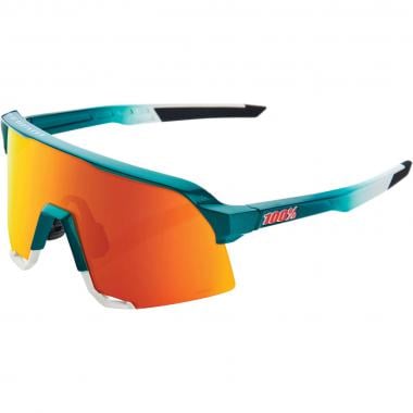 100% S3 Sunglasses White/Green BORA HANS GROHE HiPER Iridium 0