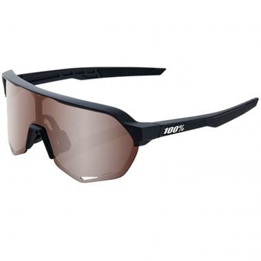 100% S2 Sunglasses Black HiPER Iridium 0