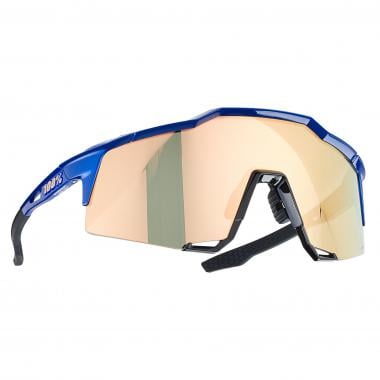 100% SPEEDCRAFT Sunglasses Glossy Blue HiPER Iridium 0