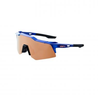 100% SPEEDCRAFT XS Sunglasses Glossy Blue HiPER Iridium 0