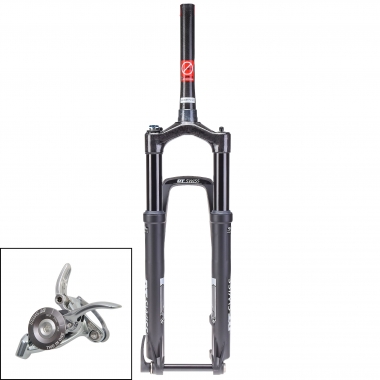 DT SWISS ONE PIECE MAG RACE 27.5" 100 mm Fork ODL NCS Two-In-One Remote Tapered 15 mm Axle Black 0