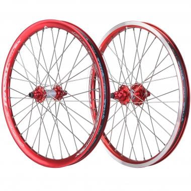 PRIDE RIVAL PRO XS Wheelset 36 Holes Red 2017 0