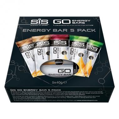 SIS VARIETY GO Pack of 5 Energy Bars (40 g) 0