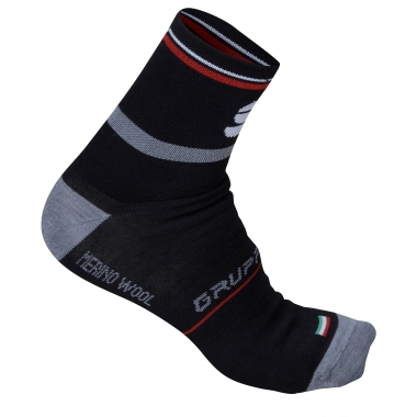 SPORTFUL GRUPPETTO 13 Socks Black/Red 0