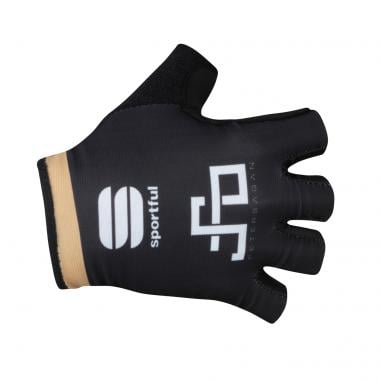 SPORTFUL SAGAN GOLD Short Finger Gloves Black/White 0
