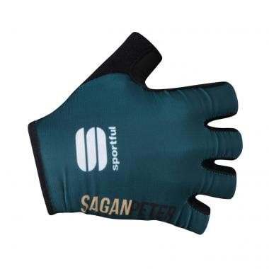 SPORTFUL SAGAN GOLD Short Finger Gloves Black/Green 0
