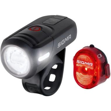 SIGMA AURA 45 FRONTLIGHT / NUGGET II SET Front and Rear Light 0