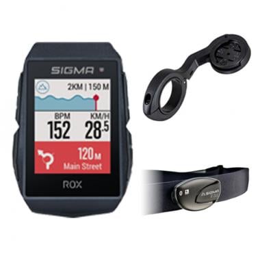 GPS SIGMA ROX 11.1 EVO KIT Cardio Preto 0