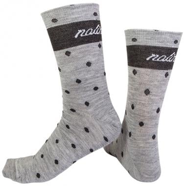 NALINI WOOL Women's Socks Black/White 0