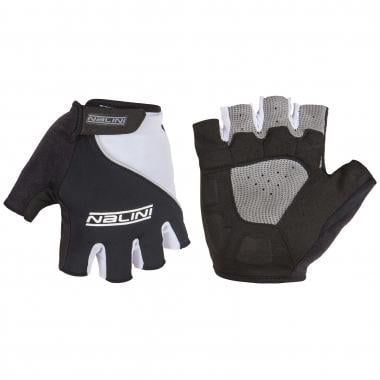 NALINI Short Finger Gloves Black/White 0