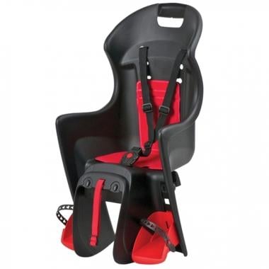 POLISPORT BOODIE Baby Seat with Rack Mounting System Black/Red 0