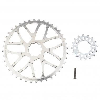 STRONGLIGHT 40/42 Teeth Conversion Kit for Sram 10 Speed Cassette with 16 Tooth Sprocket Silver 0