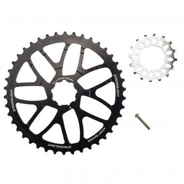 STRONGLIGHT 40/42 Teeth Conversion Kit for 10 Speed Cassette Sram with 16 Tooth Sprocket Black 0