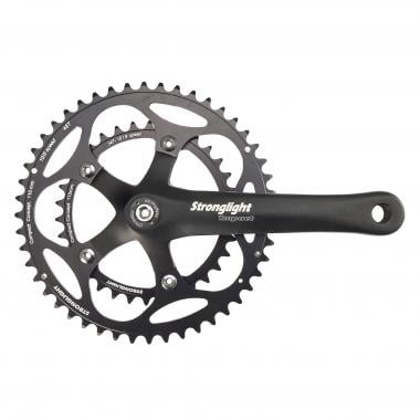 STRONGLIGHT IMPACT 34/48 9/10 Speed Chainset Compact Black 0