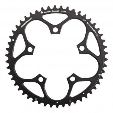 STRONGLIGHT ALU 7075 Type S 110 mm 9/10 Speed Outer Chainring Black 0
