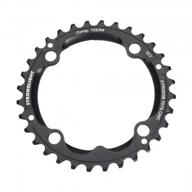 STRONGLIGHT 7075 ALU SHIMANO XTR M960 9 Speed Middle Chainring 4 Arms 102 mm 0