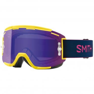 SMITH SQUAD MTB Goggles Yellow/Blue Chromapop Lens 0
