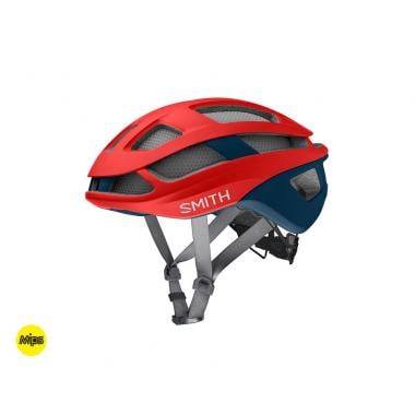 Casque Route SMITH TRACE MIPS Rouge Bleu Mat SMITH Probikeshop 0